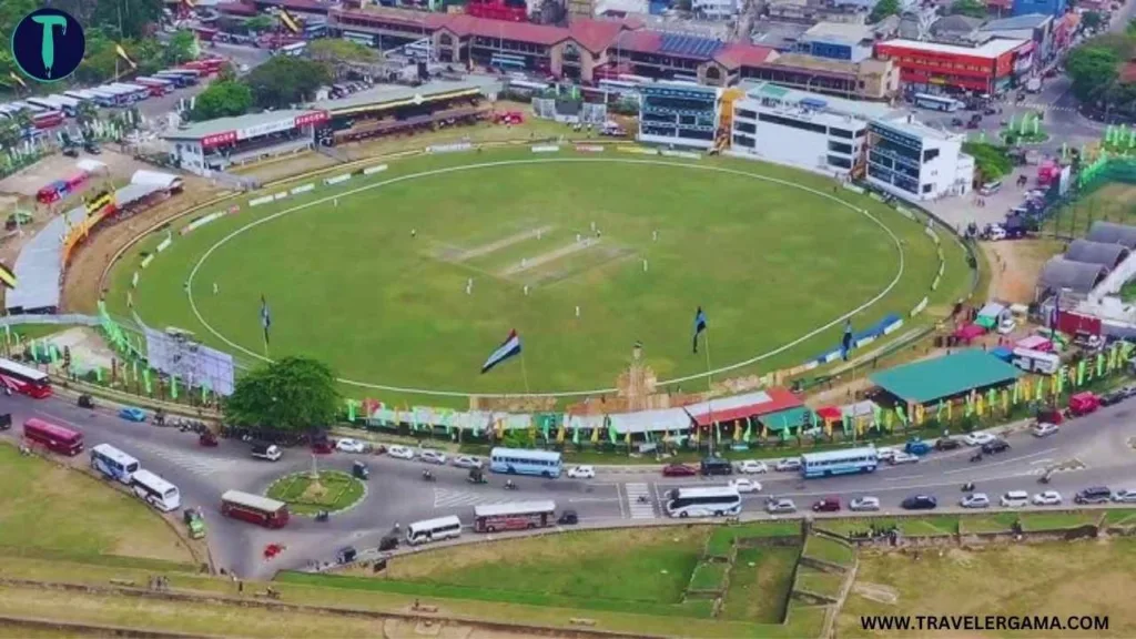 Activity in Galle Cricket Stadium