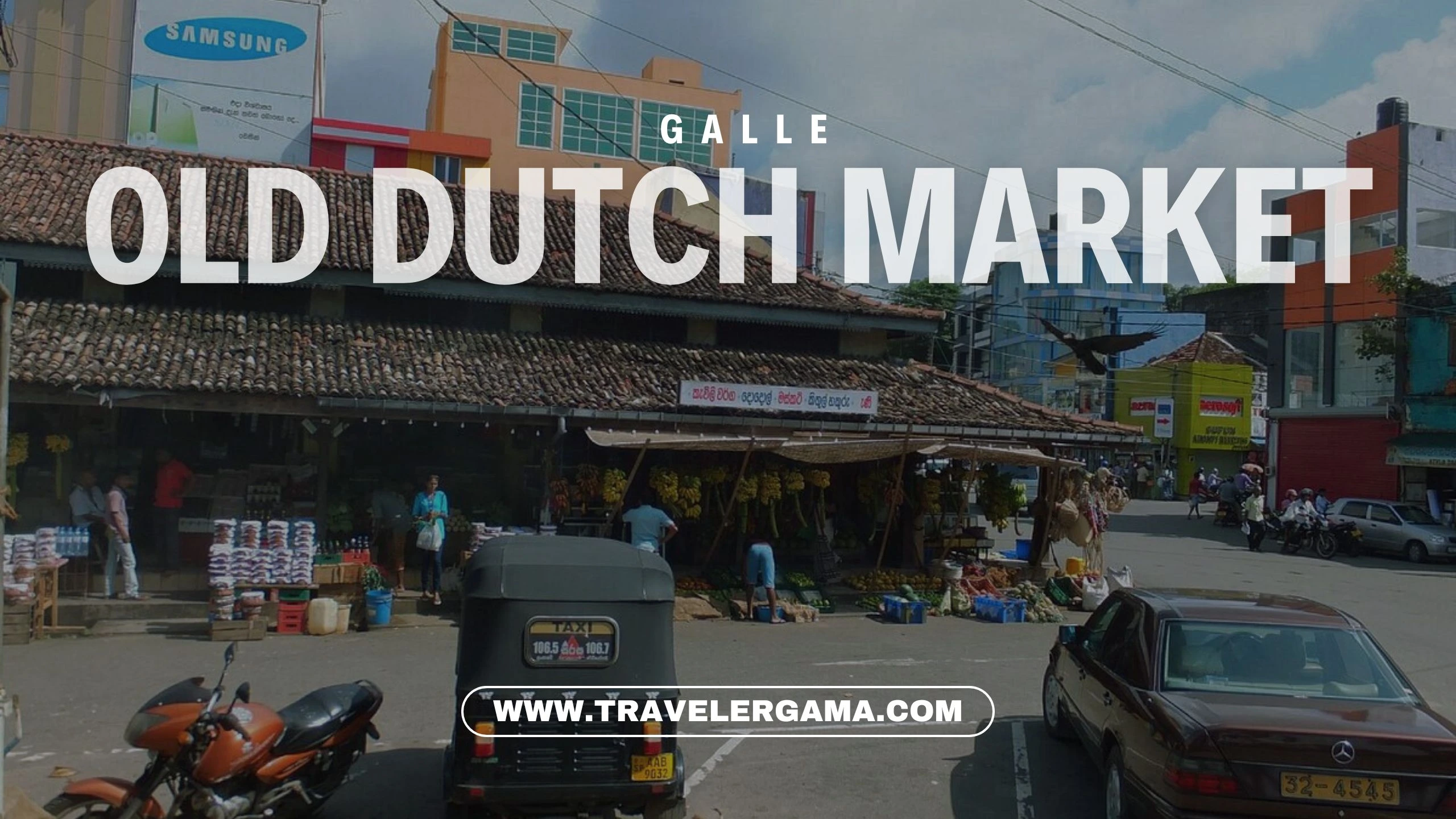 Experience the Heartwarming Local Culture at Dutch Market in Galle