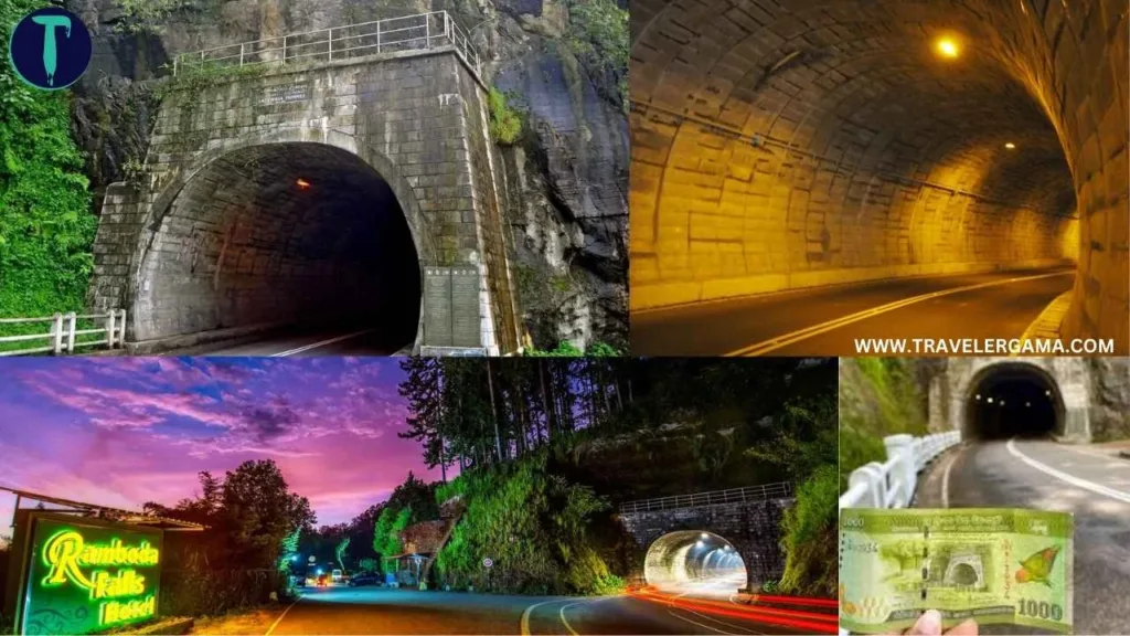 Ramboda Tunnel in Ramboda Falls